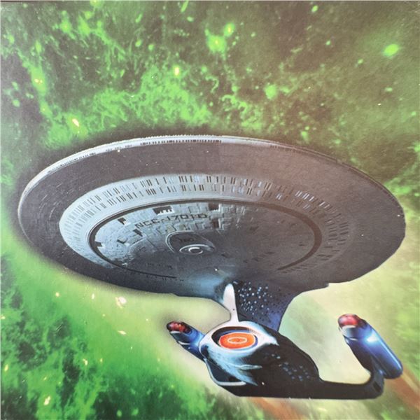 2018 Canada $20 Fine Silver Coin Star Trek Next Generation USS Enterprise NCC-1701-D