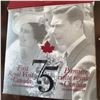 Image 6 : 2014 $25 Fine Silver Coin Royal Canadian Mint 75th Anniversary First Royal Visit