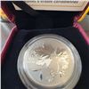 Image 3 : 2016 $10 Fine Silver Coin Canadian Maple Leaves 99.99% Pure, 34mm, 15.87g