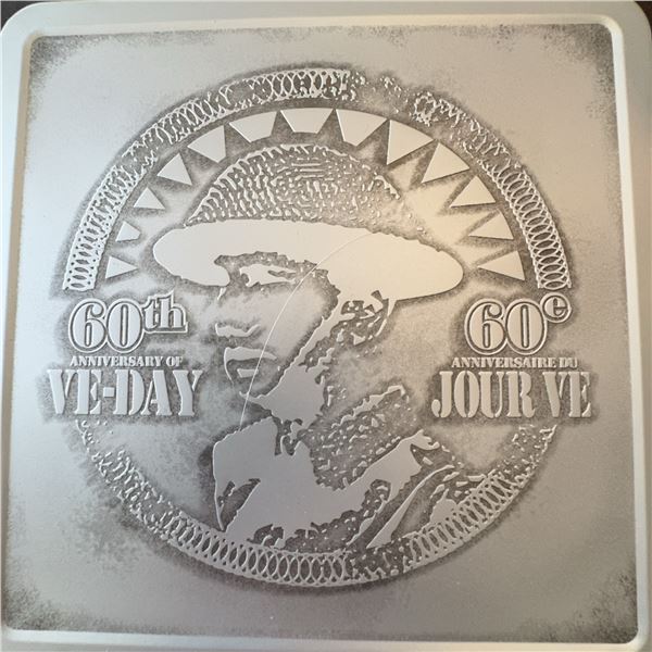 Royal Canadian Mint 2005 VE Day 60th Anniversary Coin Set in Presentation Case
