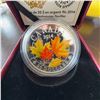 Image 2 : 2014 $20 Fine Silver Coin Majestic Maple Leaves With Colour, Box and COA