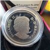 Image 3 : 2014 $20 Fine Silver Coin Majestic Maple Leaves Royal Canadian Mint 31.39g