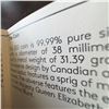Image 4 : 2014 $20 Fine Silver Coin Majestic Maple Leaves Royal Canadian Mint 31.39g
