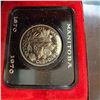 Image 1 : 1970 Canada Manitoba Centennial Silver Dollar with Case