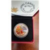 Image 2 : 2017 $10 Fine Silver Coin Autumn's Palette Royal Canadian Mint 99.99% Pure