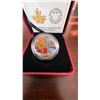 Image 3 : 2017 $10 Fine Silver Coin Autumn's Palette Royal Canadian Mint 99.99% Pure