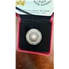 Image 2 : 2018 $5 Fine Silver Coin June Birthstone Royal Canadian Mint with Swarovski Crystal