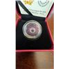 Image 3 : 2018 $5 Fine Silver Coin Birthstones February Amethyst Swarovski RCM