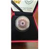 Image 3 : 2018 Royal Canadian Mint $5 Fine Silver Coin Birthstones: February with Swarovski Amethyst