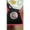 Image 3 : 2018 $5 Fine Silver Coin Birthstones February, Swarovski Crystal, Royal Canadian Mint