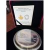 Image 1 : 2018 $30 Fine Silver Coin Arctic Animals Northern Lights Snowy Owl 50mm 62.69g