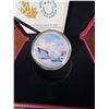 Image 2 : 2018 $30 Fine Silver Coin Arctic Animals Northern Lights Snowy Owl 50mm 62.69g