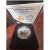 Image 3 : 2015 Royal Canadian Mint $10 Fine Silver Maple Leaf Coin, 99.99% Pure, 15.87g