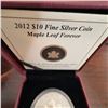 Image 3 : 2012 Canada $10 Fine Silver Maple Leaf Forever Coin With Box and COA