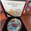 Image 1 : 2017 $10 Fine Silver Coloured Coin The Beaver Royal Canadian Mint