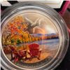 Image 2 : 2017 $10 Fine Silver Coin Autumn’s Palette Royal Canadian Mint 99.99% Pure Silver