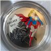 Image 2 : 2015 $10 Fine Silver Coin DC Comics Supergirl Batgirl Wonder Girl Unity Solidarite