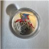 Image 2 : 2015 $10 Canadian 99.99% Silver Coin Supergirl Unity Solidarité DC Comics