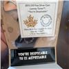 Image 3 : 2015 $10 Fine Silver Coin Looney Tunes "You're Despicable" Royal Canadian Mint