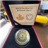 Image 1 : 2018 $5 Fine Silver Coin August Birthstone Royal Canadian Mint 27mm, 7.96g