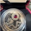 Image 2 : 2016 $5 Fine Silver Coin Birthstones July Royal Canadian Mint With Swarovski Crystal
