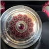 Image 2 : 2018 $5 Fine Silver Coin Birthstones July Royal Canadian Mint Swarovski Ruby