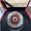 Image 2 : 2018 $5 Fine Silver Coin Birthstones July Royal Canadian Mint with Swarovski Crystal