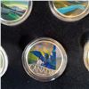 Image 17 : Royal Canadian Mint 13-Coin Canada 150th Anniversary Coloured Silver Proof Set, 1867–2017