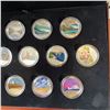 Image 6 : Royal Canadian Mint 13-Coin Canada 150th Anniversary Coloured Silver Proof Set, 1867–2017