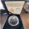 Image 1 : 2020 Canada Proof Silver Dollar 75th V-E Day Anniversary with Box and COA