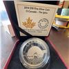 Image 1 : 2014 $10 Fine Silver Coin O Canada The Igloo 99.99% Pure, 34mm, 15.87g, Box