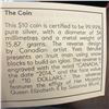 Image 3 : 2014 $10 Fine Silver Coin O Canada The Igloo 99.99% Pure, 34mm, 15.87g, Box