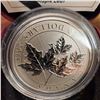 Image 3 : 2015 Canadian $10 Fine Silver Maple Leaf Coin, 99.99% Pure, Boxed, 34mm, 15.87g