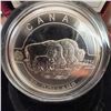 Image 2 : 2014 $10 Fine Silver O Canada - Bison Coin Royal Canadian Mint Box & COA