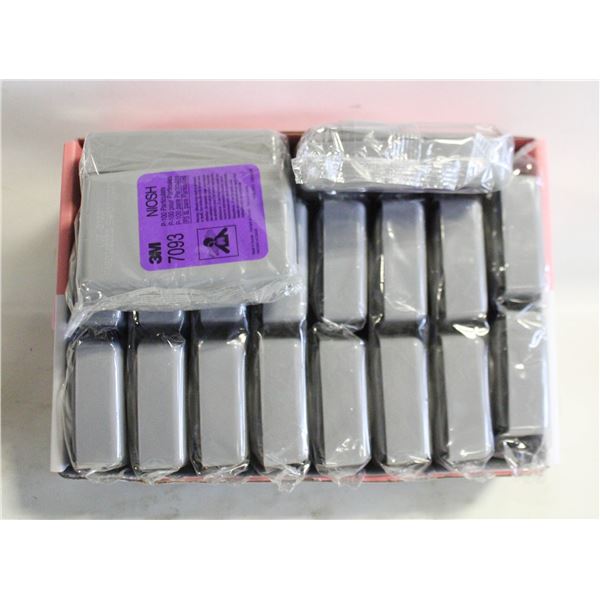 10 X 3M 7093 PARTICULATE FILTERS (EXP 2027)