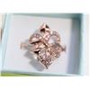 Image 1 : WHITE SAPPHIRE FASHION WEDDING RINGS SZ8