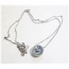 Image 1 : NEW 925 STERLING SILVER MERMAID'S TAIL BLUE