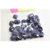 Image 1 : 325CT MIXED LOT NATURAL BLUE SAPPHIRE