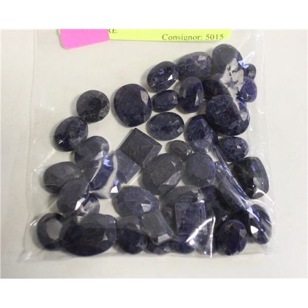 325CT MIXED LOT NATURAL BLUE SAPPHIRE