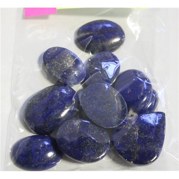 380CT MIXED LOT NATURAL LAPIS LAZULI