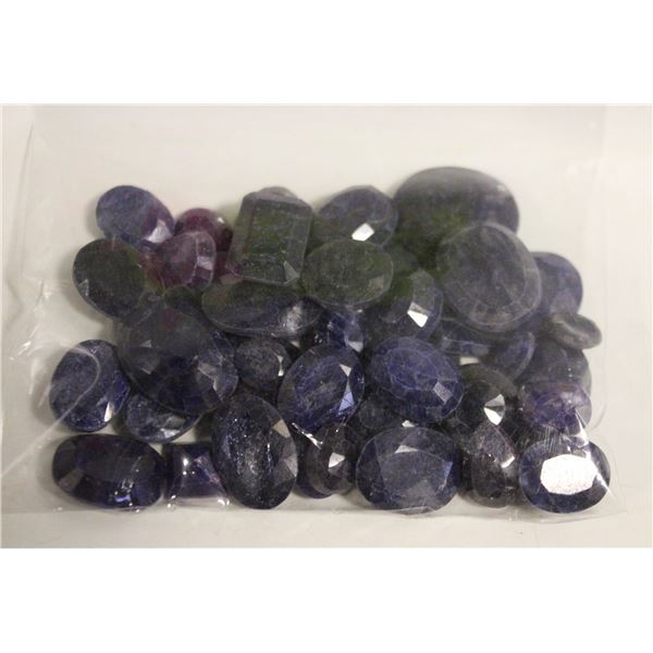 325CT MIXED LOT NATURAL BLUE SAPPHIRE