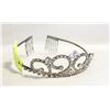 Image 1 : ESTATE RHINESTONE TIARA