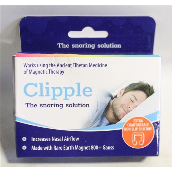 NEW "THE SNORING SOLUTION" WITH EXTRA