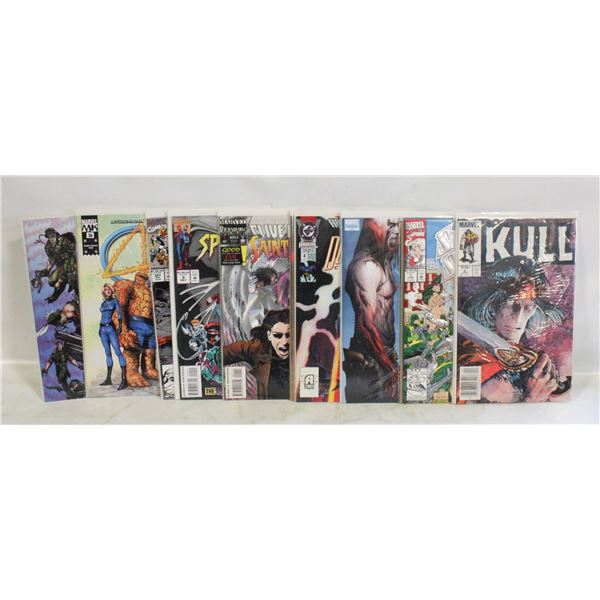 LOT OF 10 COLLECTOR COMICS