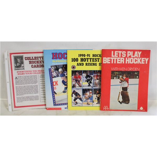 VINTAGE (30) HOCKEY COLLECTOR MAGAZINE'S
