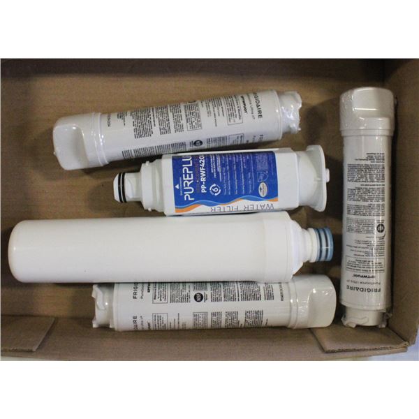 FLAT OF ASSORTED WATER FILTERS
