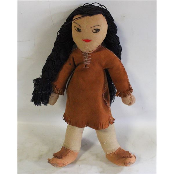 CHEROKEE HAND MADE RAG DOLL 1948