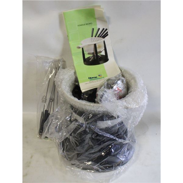 NEW FONDUE POT / STAND & MORE (NO BOX)