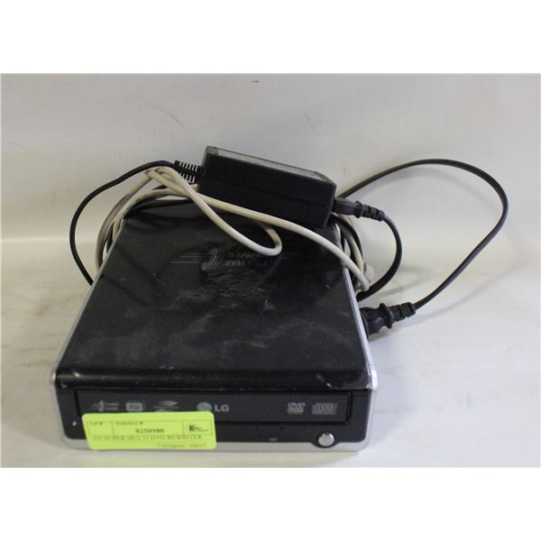 LG SUPER MULTI DVD REWRITER