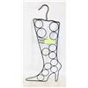 Image 1 : METAL "BOOT" SCARF HANGER-20"